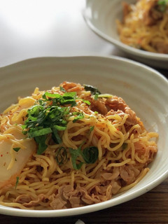 豚キムチ焼きそば-レシピのメイン写真
