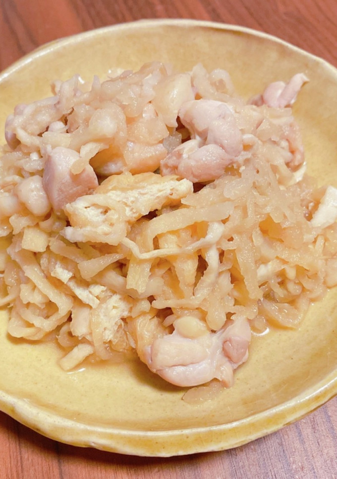 切干大根と鶏肉の煮物-レシピのメイン写真