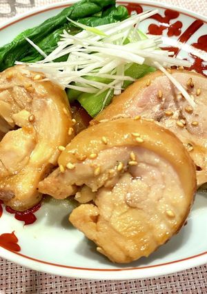 驚くほど簡単！ぷりぷり鶏チャーシュー-レシピのメイン写真