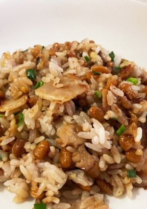 簡単" 納豆チャーハン "-レシピのメイン写真