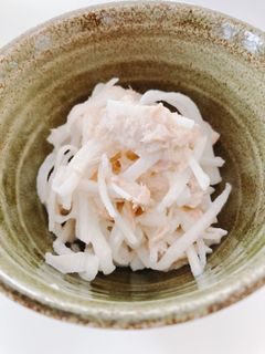 大根とツナのサラダ-レシピのメイン写真