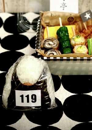 ランニングおにぎりde陸上弁当-レシピのメイン写真