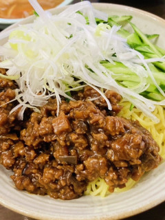 茄子入り炸醤麺-レシピのメイン写真