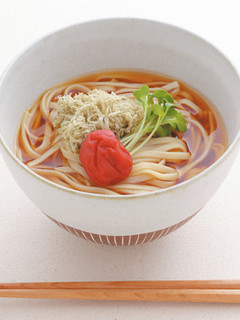 梅干し玄米うどん-レシピのメイン写真