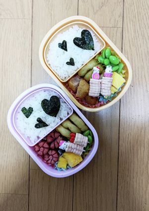 お弁当 双子 記録用⑮-レシピのメイン写真
