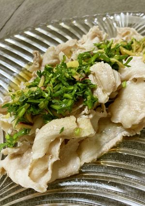 豚しゃぶのマカだれがけ-レシピのメイン写真