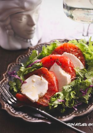 美味しさ何倍増⁈グリルトマトのカプレーゼ-レシピのメイン写真