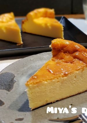 みやさんちの！ベイクドチーズケーキ-レシピのメイン写真