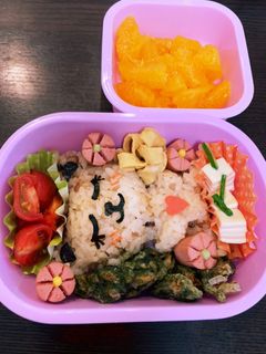クマのお昼寝☆幼稚園用☆ピック無し-レシピのメイン写真