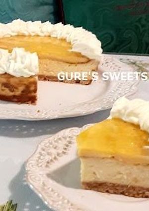 レモンジャムとカスタードのチーズケーキ-レシピのメイン写真