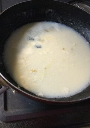 かぼちゃの煮汁　スープ-レシピのメイン写真