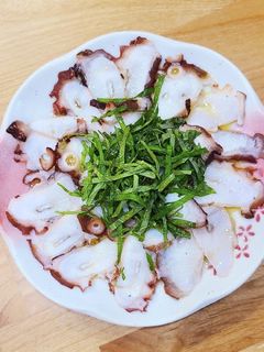 ちょっと和風?タコのカルパッチョ-レシピのメイン写真