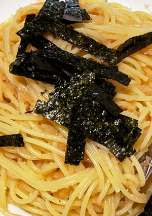 とにかく簡単 お手軽明太子パスタ-レシピのメイン写真