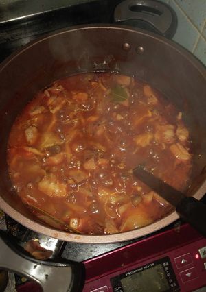 鶏胸肉とポートワインの煮込み-レシピのメイン写真
