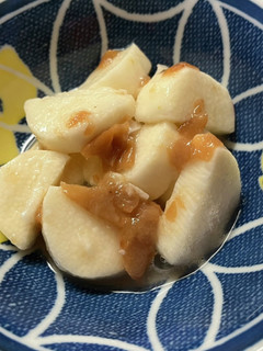 長いもの酢漬け 梅風味-レシピのメイン写真