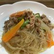 フライパン1つで!春雨といんげんの炒め煮