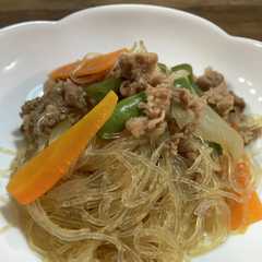 รูปของ フライパン１つで！春雨といんげんの炒め煮
