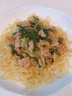 蒸し麺と余ったニラバラで、餡掛け焼きそば-レシピのメイン写真
