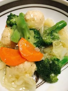 優しい味の簡単ミートボール煮-レシピのメイン写真