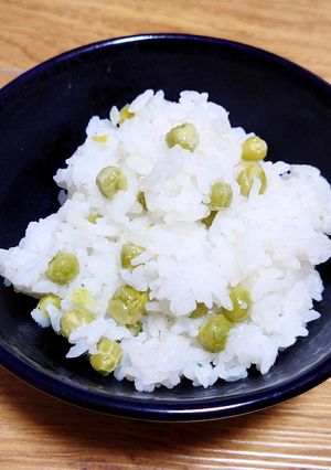 和歌山のうすいえんどうのホクホク豆ごはん-レシピのメイン写真