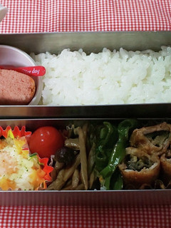 中学生のお弁当 2022.6.14-レシピのメイン写真