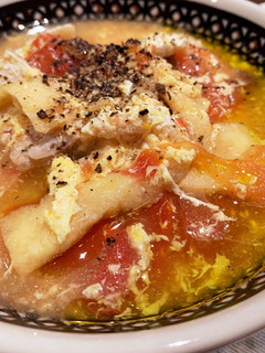 なめこと油揚げのトロトロイタリアンスープ-レシピのメイン写真