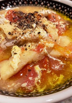 なめこと油揚げのトロトロイタリアンスープ-レシピのメイン写真