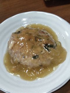 和風ハンバーグのあんかけ-レシピのメイン写真