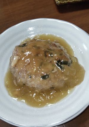 和風ハンバーグのあんかけ-レシピのメイン写真