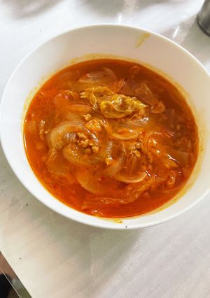 ピリ辛脂肪燃焼スープ-レシピのメイン写真