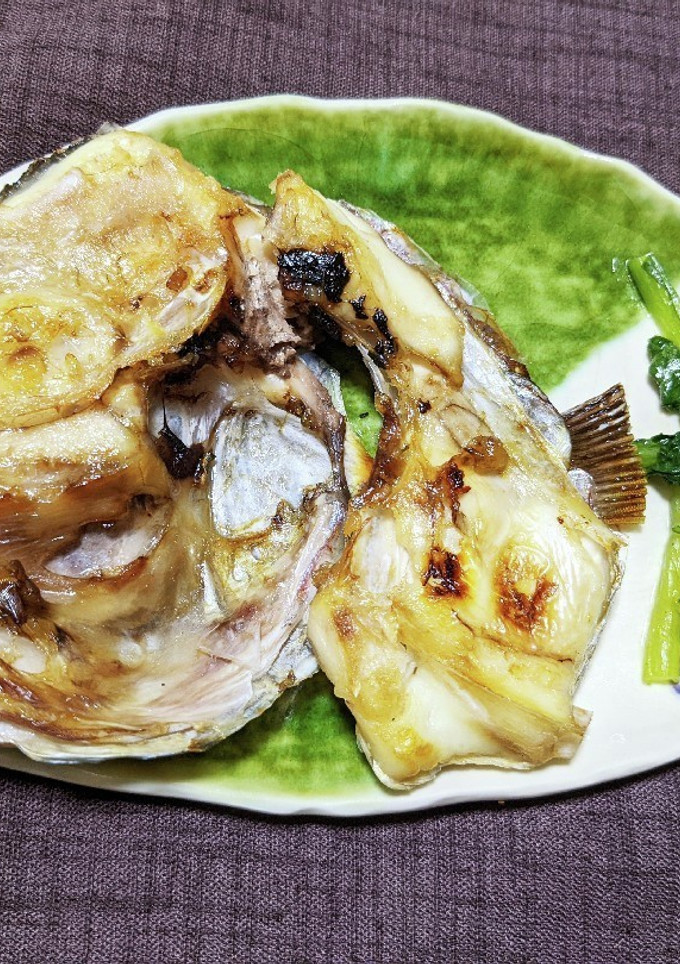 真鯛のお頭の塩焼き-レシピのメイン写真
