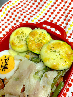 ズッキーニのマヨカレー焼き*お弁当に!-レシピのメイン写真