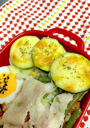 ズッキーニのマヨカレー焼き＊お弁当に！-レシピのメイン写真