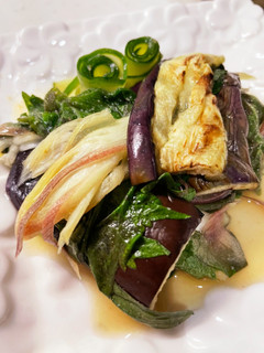 夏野菜の白だしミルフィーユ-レシピのメイン写真