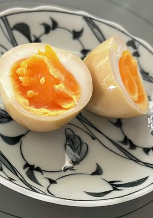 簡単✨カレー風味 味卵-レシピのメイン写真
