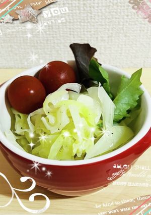 カンタン酢deザワークラウト風〜サラダ♪-レシピのメイン写真
