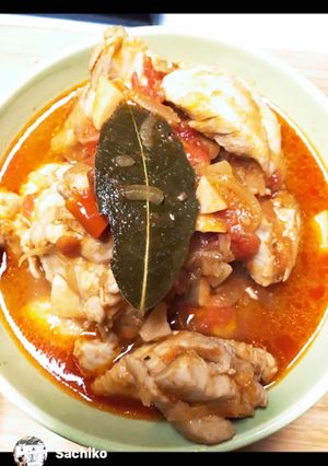 簡単！！ チキンのトマトジュース煮-レシピのメイン写真