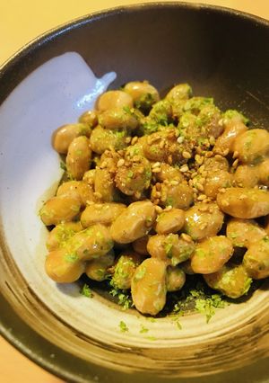 毎日の納豆●ごまふりかけ&青のり-レシピのメイン写真