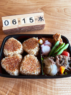 2022.6/15 中学生男子お弁当-レシピのメイン写真