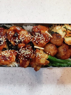 高校生弁当覚え書き33焼き鳥弁当-レシピのメイン写真