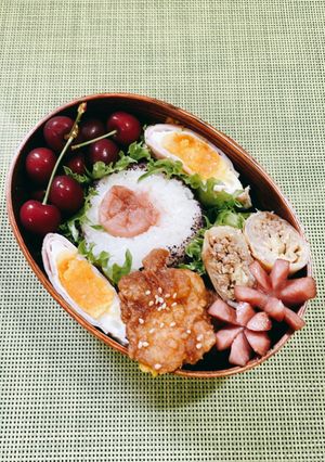 高校3年女子お弁当♪2022.06.15-レシピのメイン写真