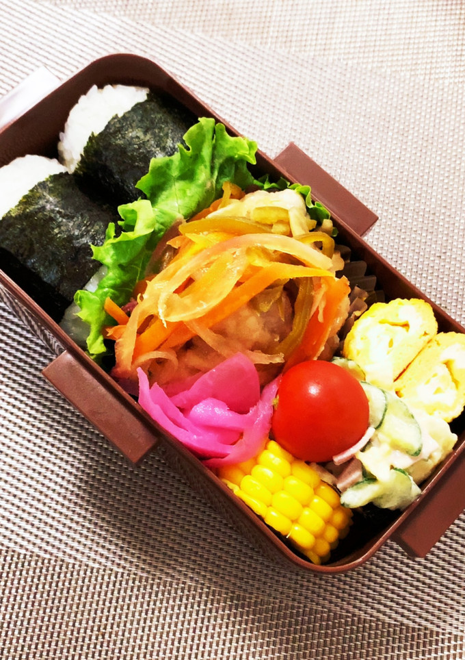 高校生娘のお弁当2022.06.15-レシピのメイン写真