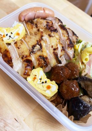 ジューシーっ味しみ☆鶏肉の塩麹焼き弁当-レシピのメイン写真