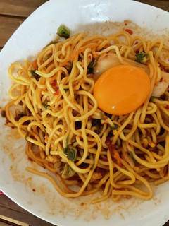 【簡単レンジ料理】キムチ焼きそば-レシピのメイン写真