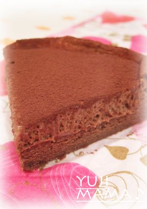 ◆バレンタイン★ふわトロチョコケーキ◆-レシピのメイン写真