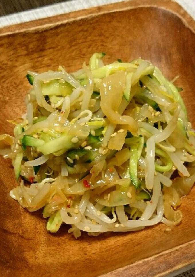 シャキシャキ野菜とくらげの中華和え-レシピのメイン写真