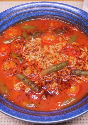 チャルメラ宮崎辛麺チリトマト味-レシピのメイン写真