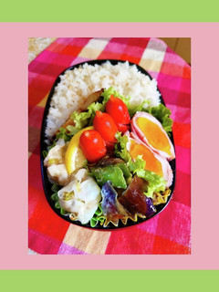 お弁当(なすの味噌炒め+その他)-レシピのメイン写真