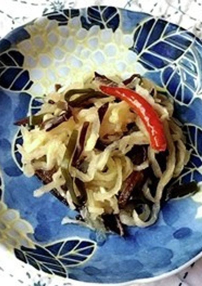 切干し大根とキクラゲの煮物-レシピのメイン写真