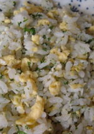 ふんわりタマゴのパセリチャーハン-レシピのメイン写真